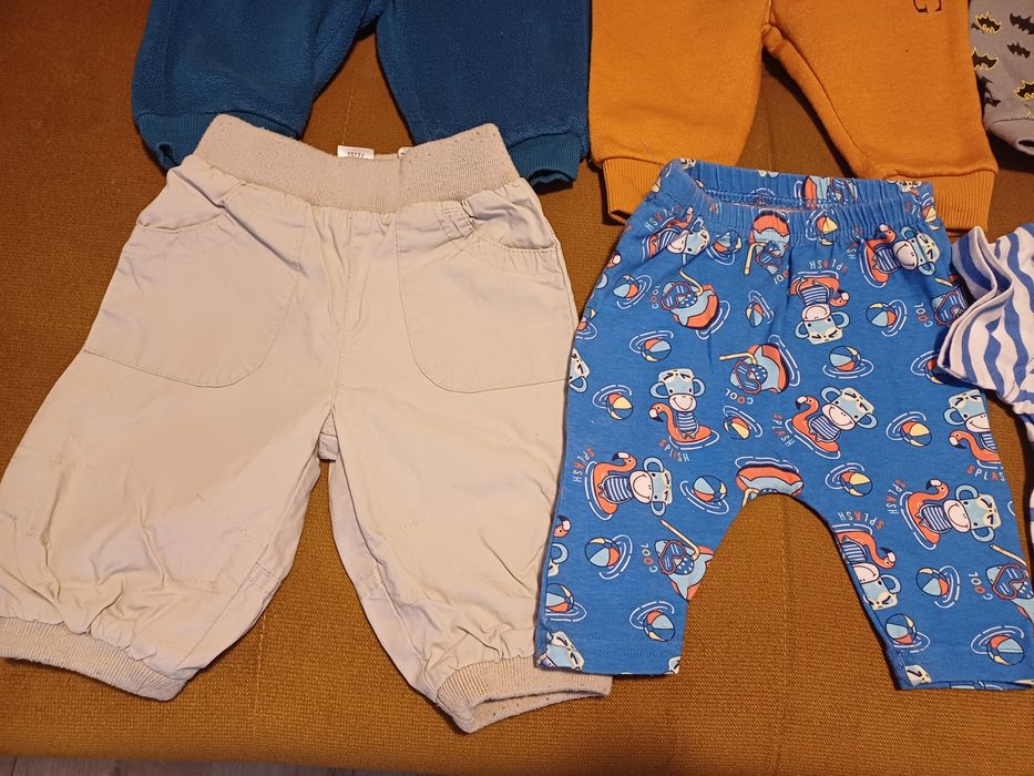 Okazja 7 sztuk ubranka dla chłopca Spodenki 62 Batman Król Lew 5 sztuk