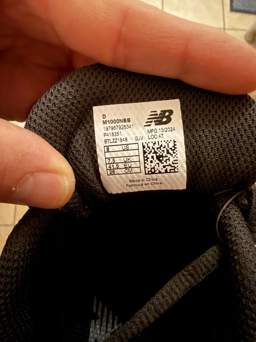 New balance 1000