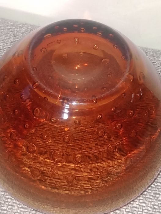 Wazon Art Deco Vintage Skandynawia szkło kryształowe