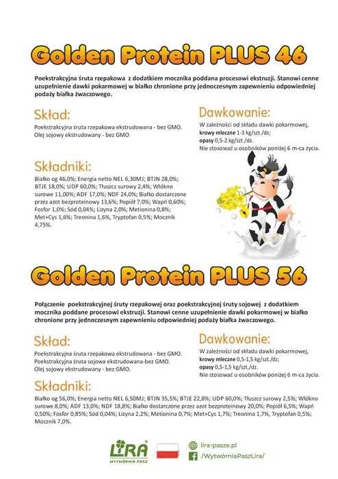 Golden Protein Plus 46%, Poekstrakcyjna śruta rzepakowa