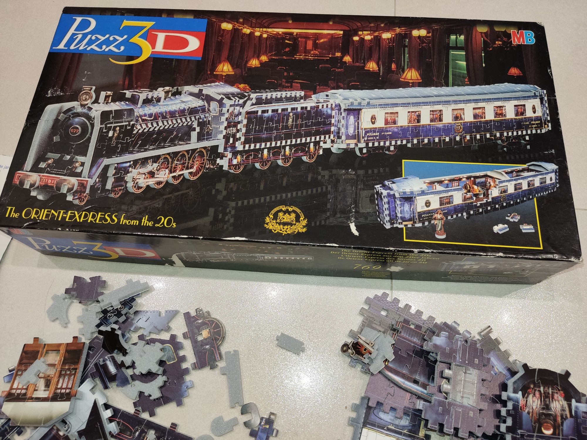 Puzzle 3D orient express