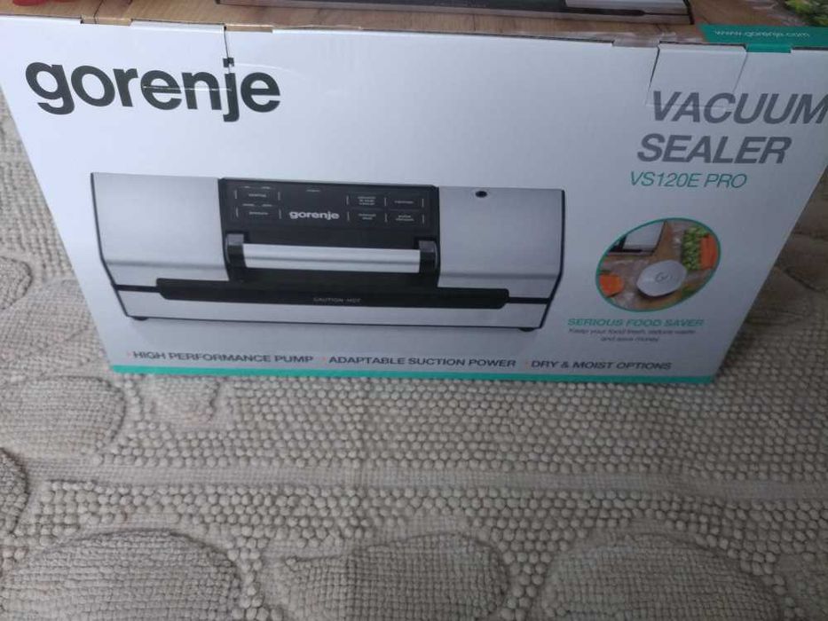 Вакууматор Gorenje VS120E PRO + 9 рулонов