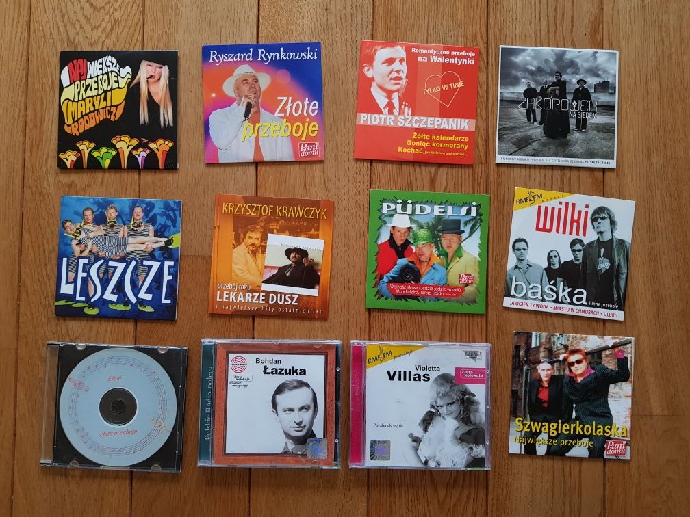 Płyty disco polo Maryla Rodowicz, Krzysztof Krawczyk, ELLE