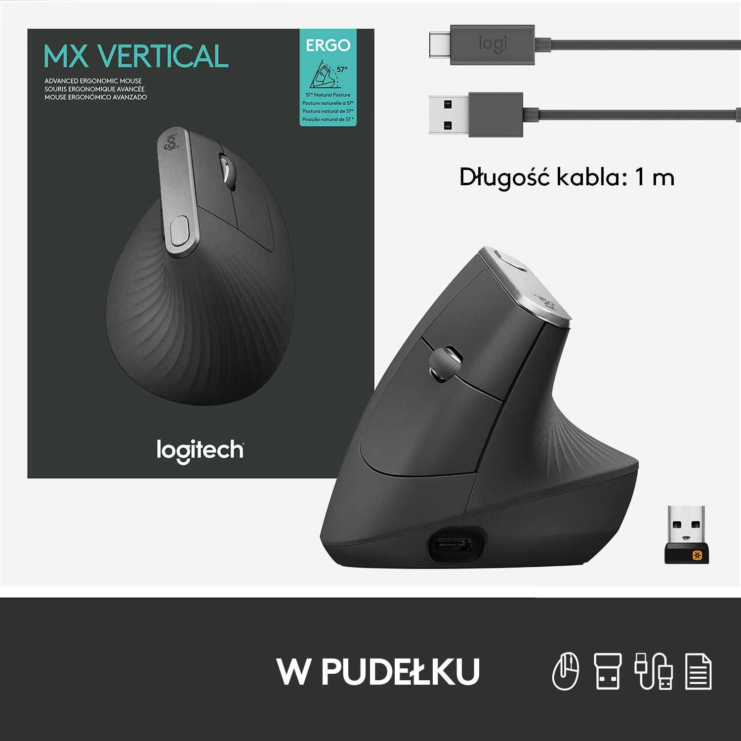 Mysz LOGITECH MX Vertical
