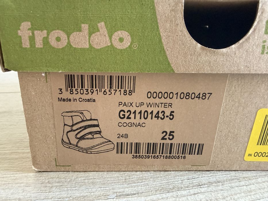 Buty zimowe dziecięce r.25 Froddo