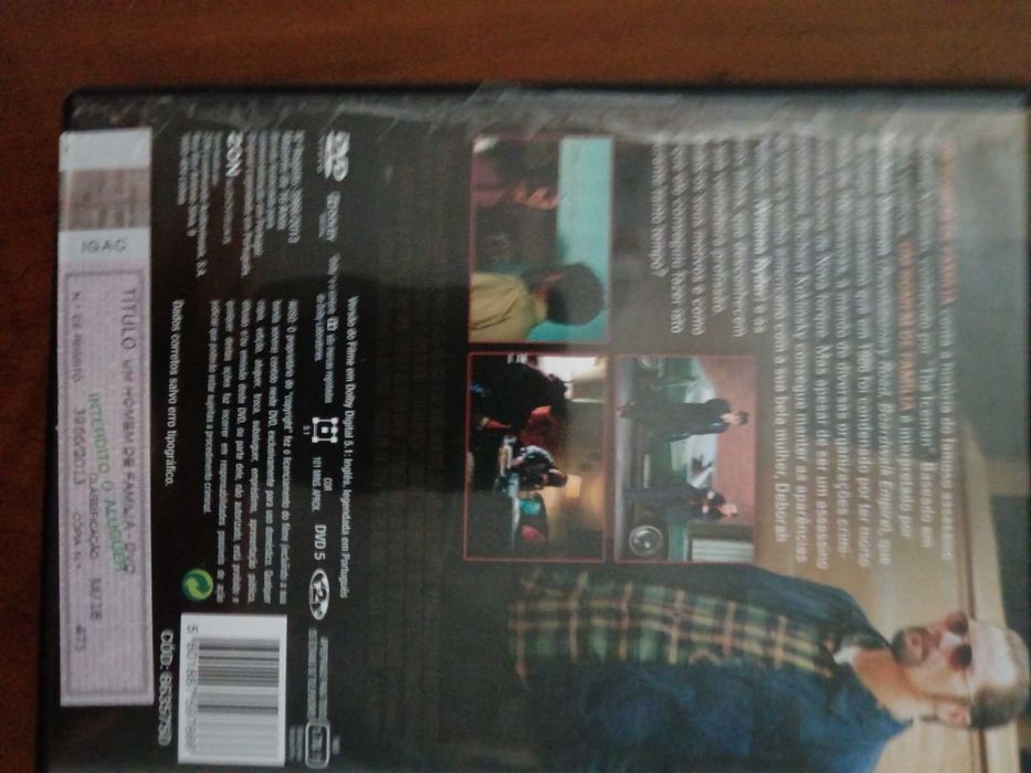 filme dvd original - um homem  de família