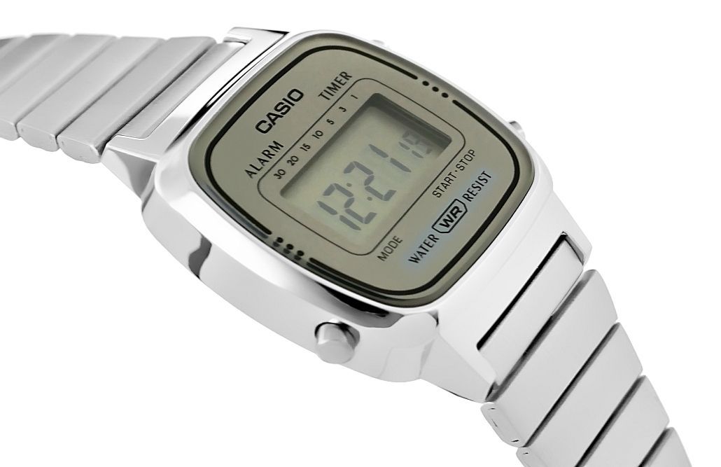 zegarek damski casio la670wa- 7df + box