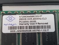 Pamięć 256MB DDR-400MHz-CL3 Fujitsu Simens