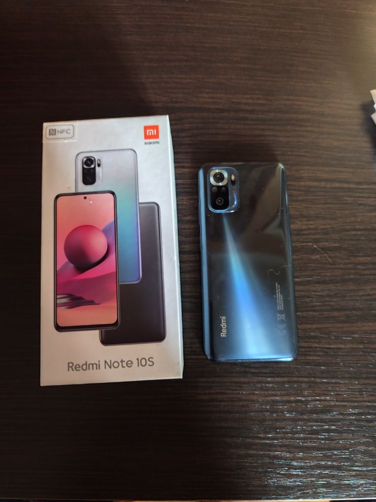 Б/у телефон Xiaomi Redmi note 10S 6/128gb з NFC