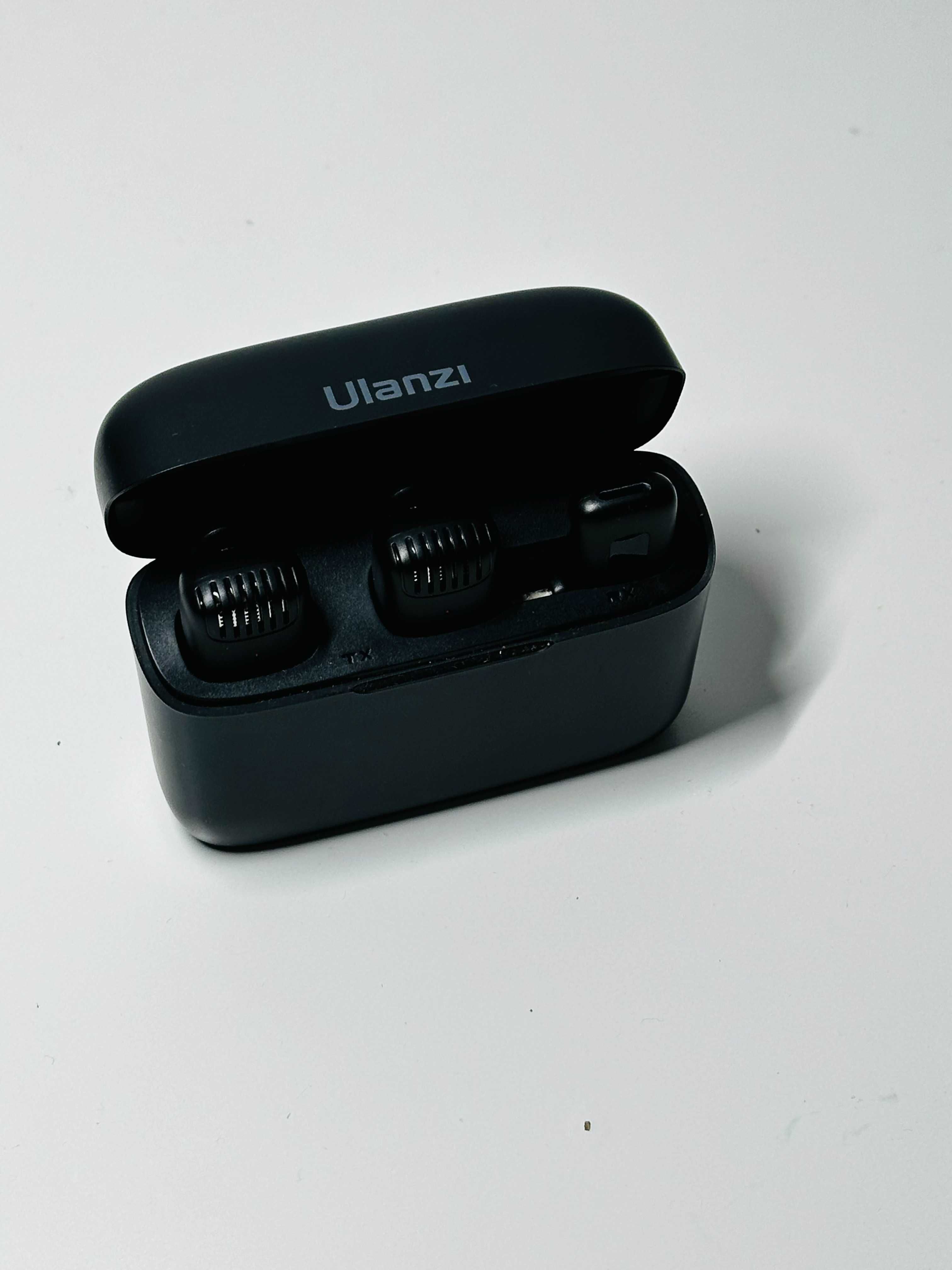 Microfone ULANZI J-12 sem fios iOS - 2 em 1 com Lightning