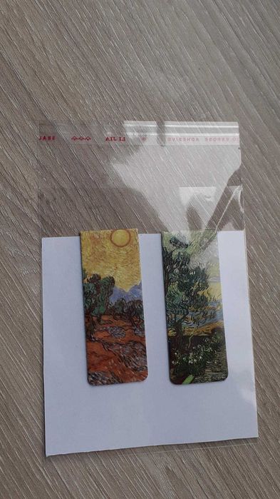 Marcadores de livros magnéticos Van Gogh