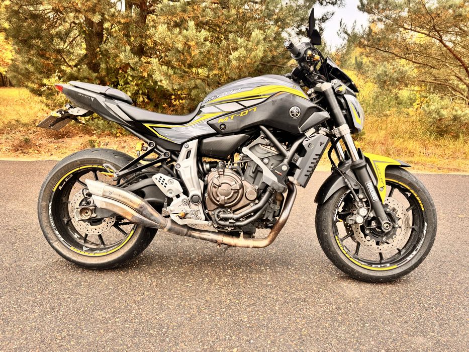 Yamaha mt 07 2015 ABS kat. A2 20tys. Przebiegu, idelany stan