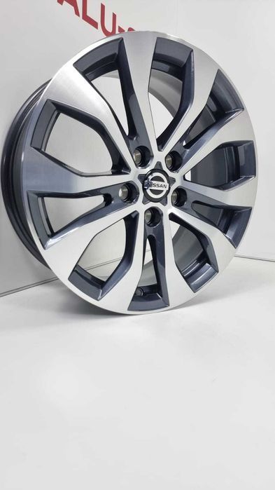 NOWE alufelgi NISSAN 17" 5x114,3 Juke Primera Qashqai - Grafit Poler