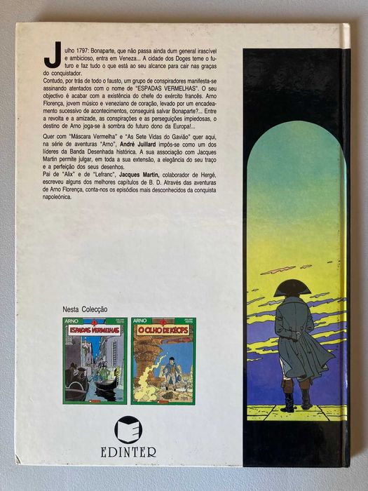 [BD] Arno 1: Espadas Vermelhas, de Juillard Martin