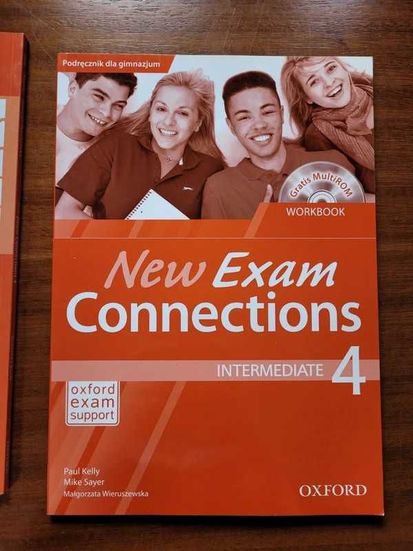 Książka z ćwiczeniami z języka angielskiego New Exam Connections 4