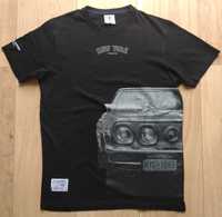 T-shirt DIVERSE czarny z nadrukiem "New York" rozmiar XL