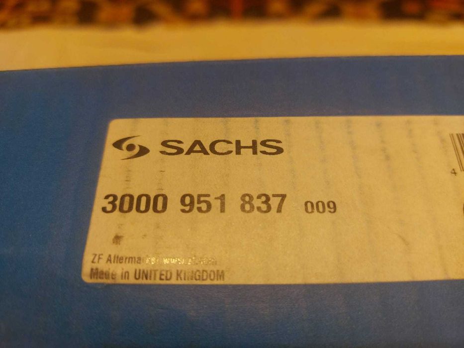 Nowe sprzęgło + tarcza, łożysko firmy SACHS