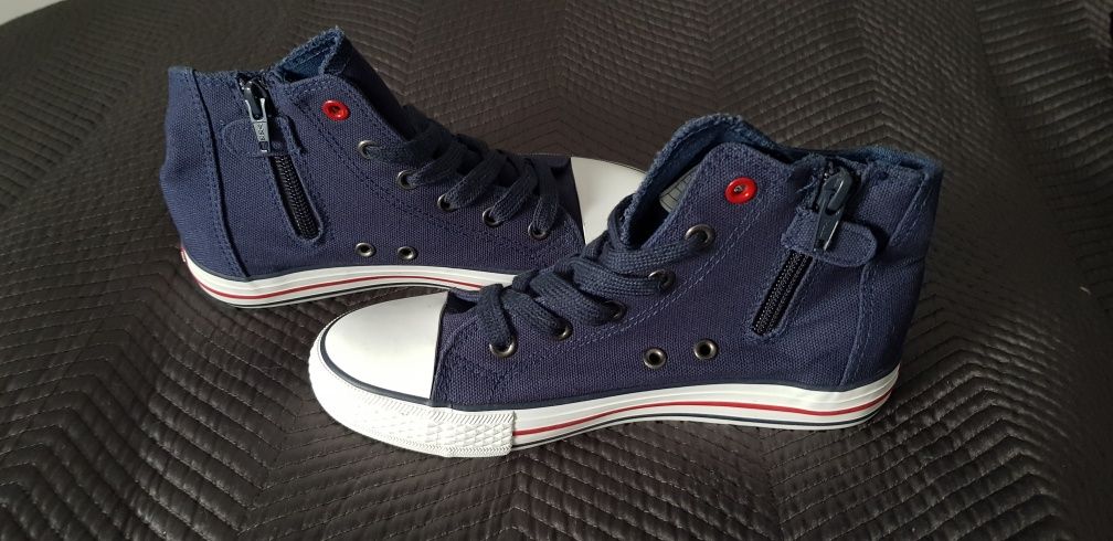 LEVIS LEVI'S nowe trampki za kostkę 35