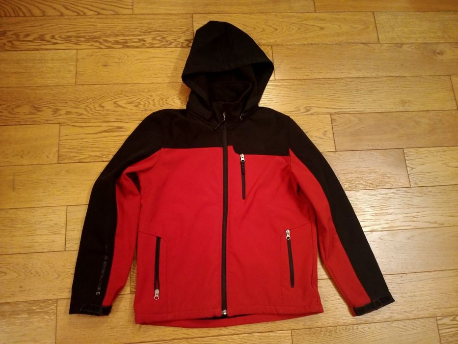 Softshell kurtka z kapturem dziecięcy L unisex