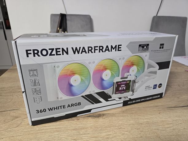 Chłodzenie CPU AiO Thermalright Frozen Warframe 360 ARGB białe white