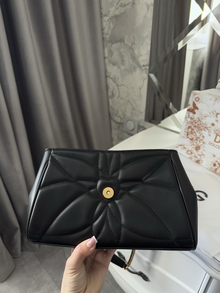Черная сумочка сумка Dolce&Gabbana Devotion