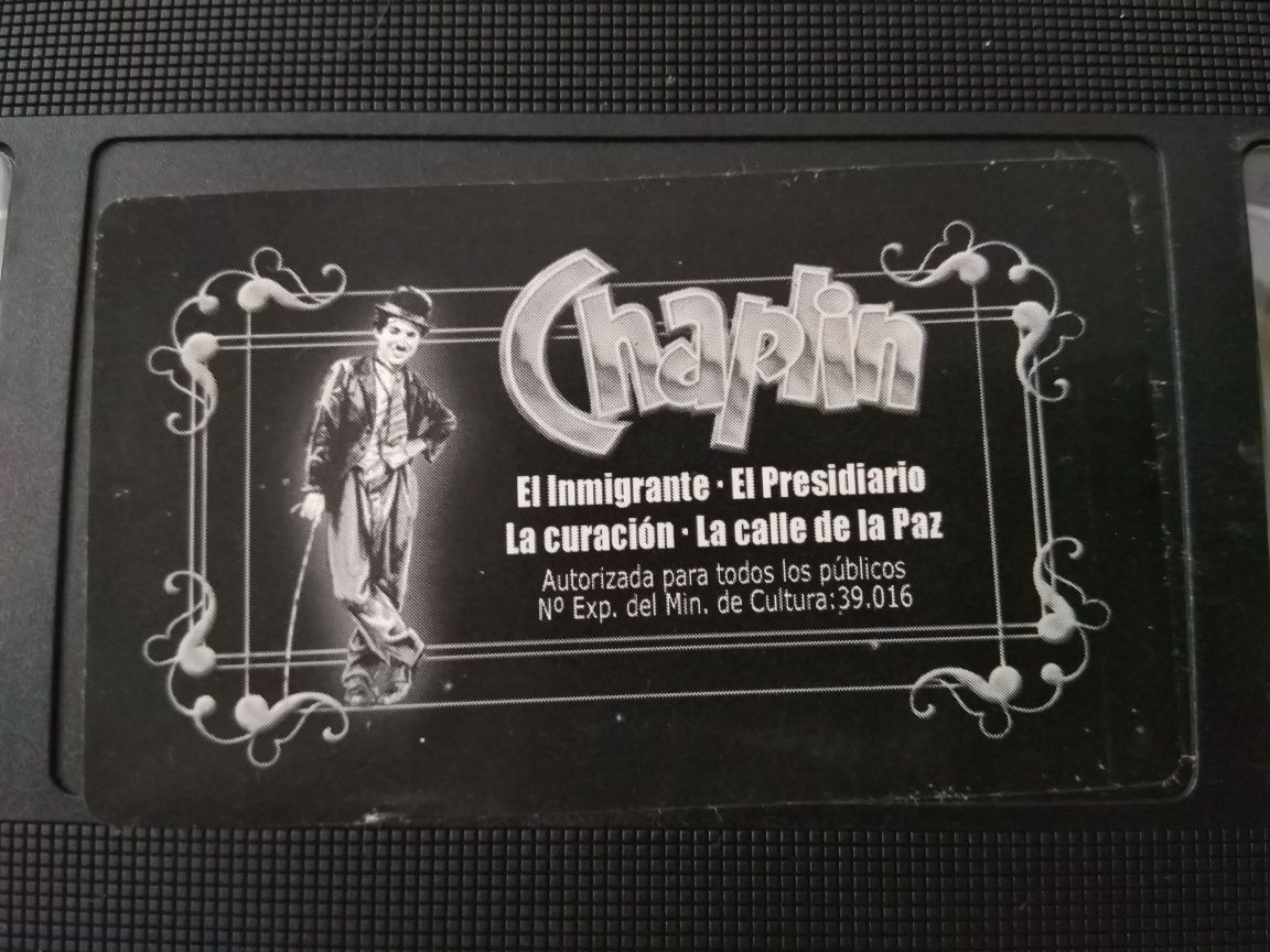 Coleção Charlie Chaplin VHS