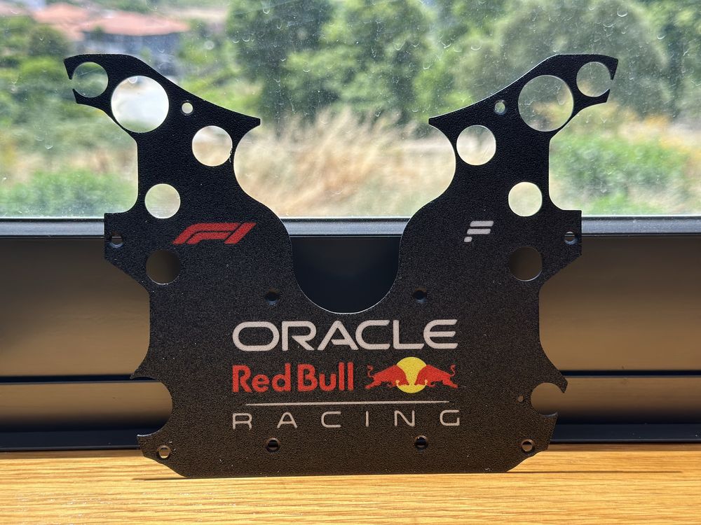 Placa Personalizada RedBull para Volante Fanatec McLaren GT3