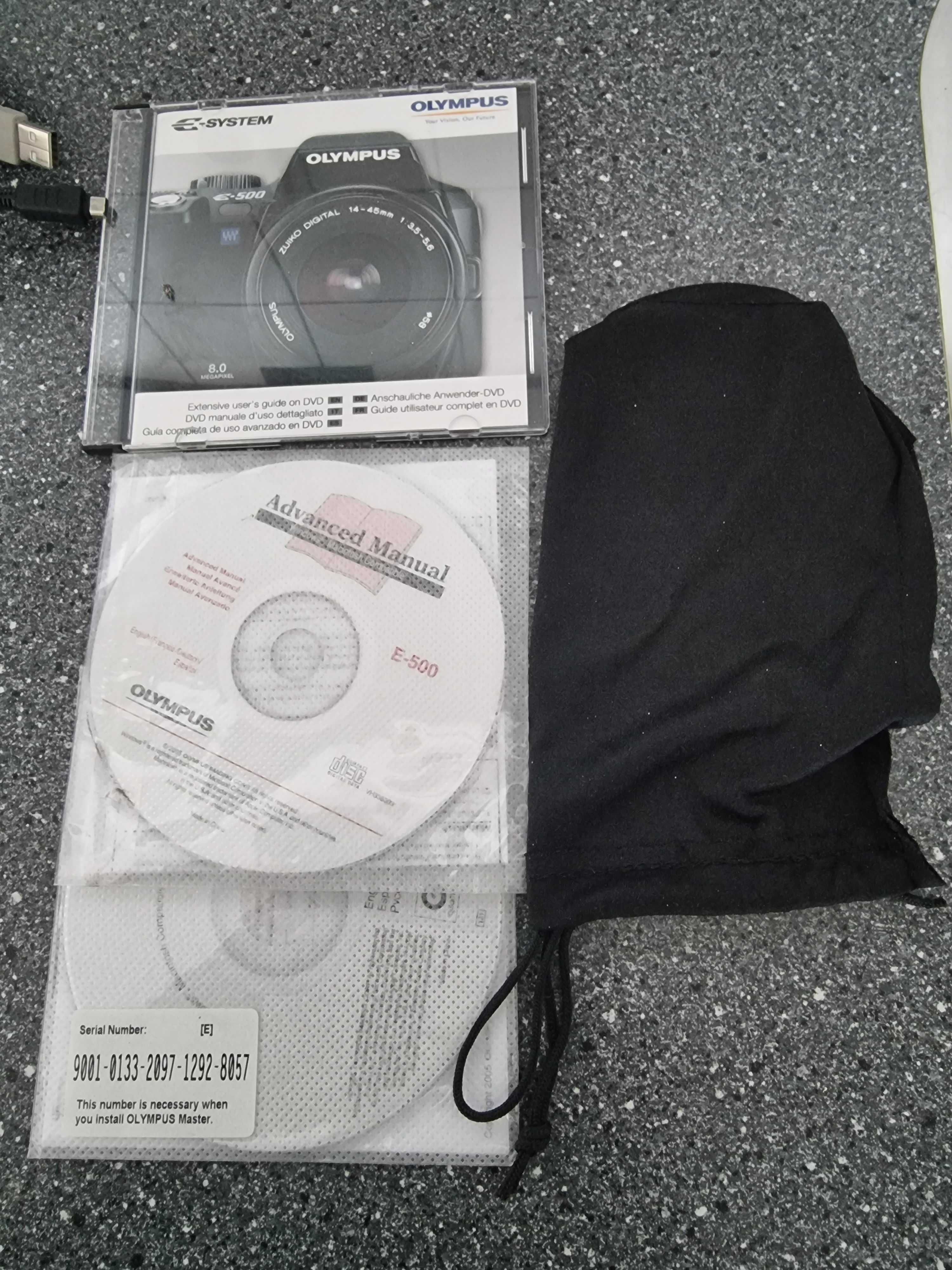 Aparat E500 + dodatki