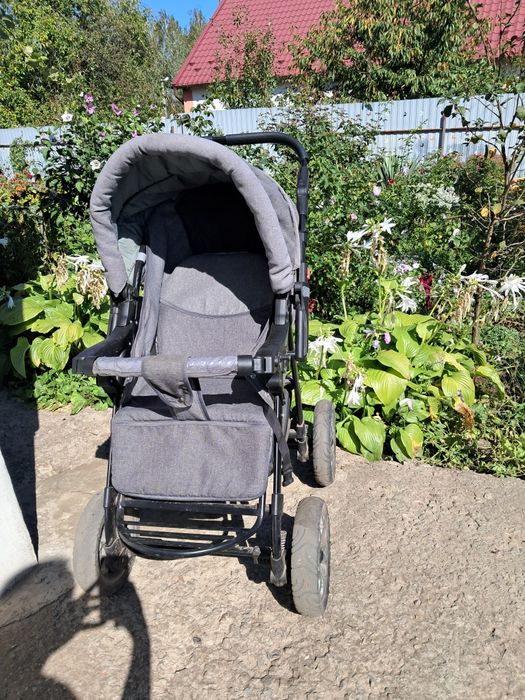 Коляска трансформер Viktoria gold Viki Karina Вікі Сіра