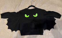 Black Bat sweatshirt,H&M kids