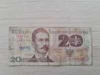 Banknot 20 zł - 1982 r., seria Z