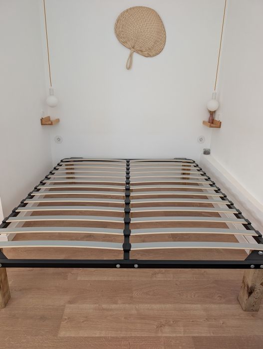 Estrado Ripas para Cama -  Kit Desmontável - 200x160 cm