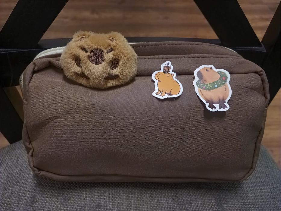 Kapibara. Kosmetyczka, piórnik, saszetka w jednym