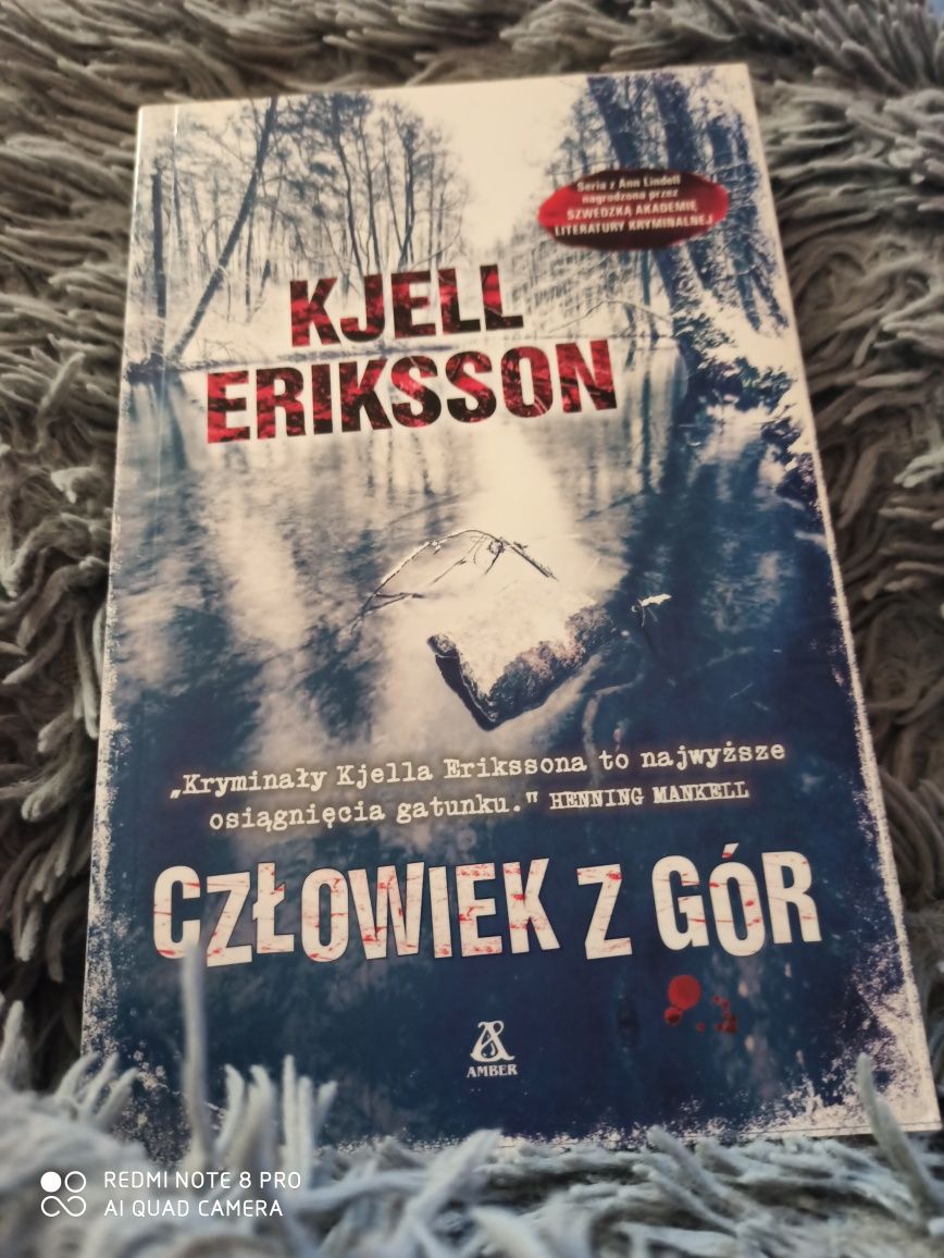 Książka Człowiek z gór Kjell Eriksson