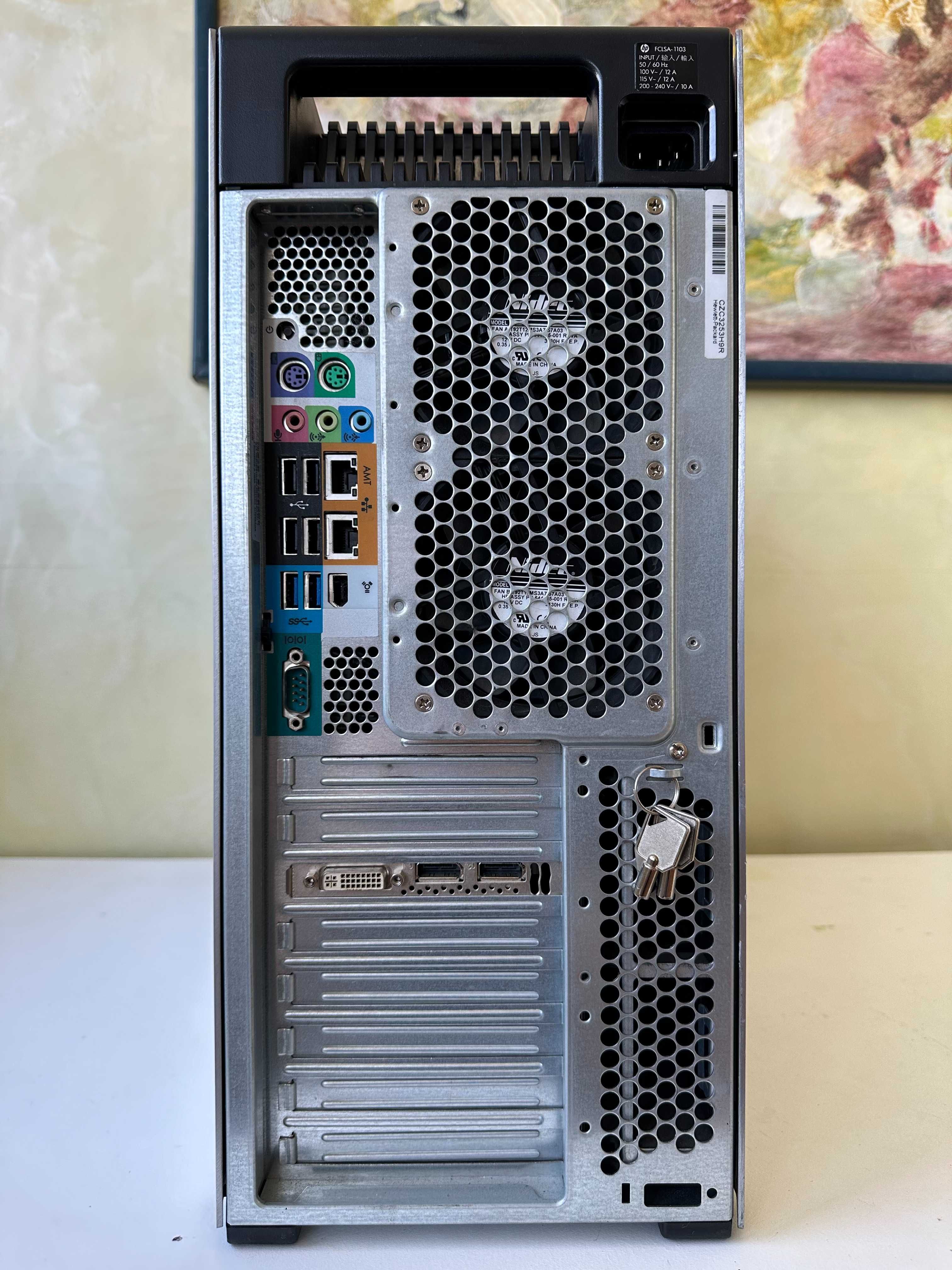Компьютер HP Z820 2хE5-2640 24x2.5GH 64GB/K2000 2GB GDDR5 SSD480+500GB