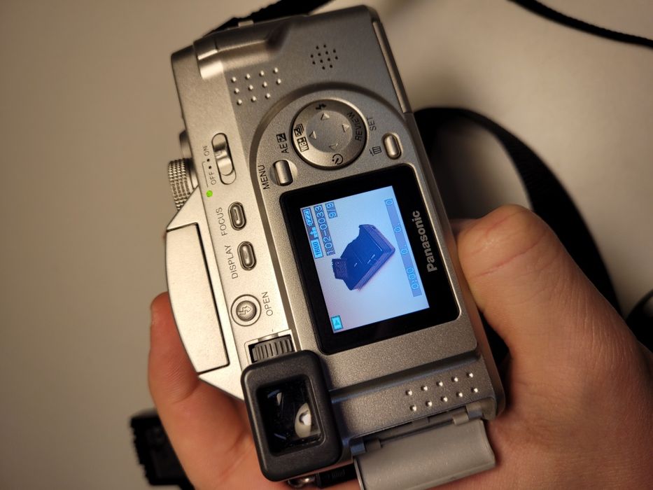 Aparat Panasonic DMC-FZ2E – Leica f/:2.8, Vintage, Lumix, Zestaw