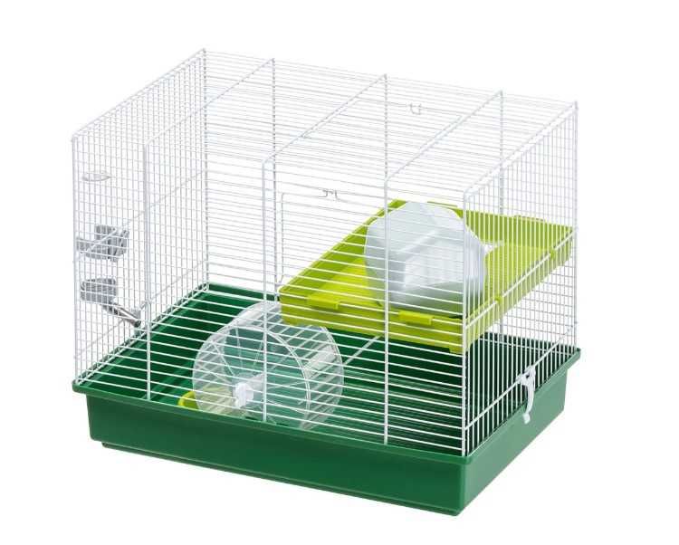 Просторная клетка HAMSTER DUO для хомяков/крыс.NEW.Италия. 46x29x38cм