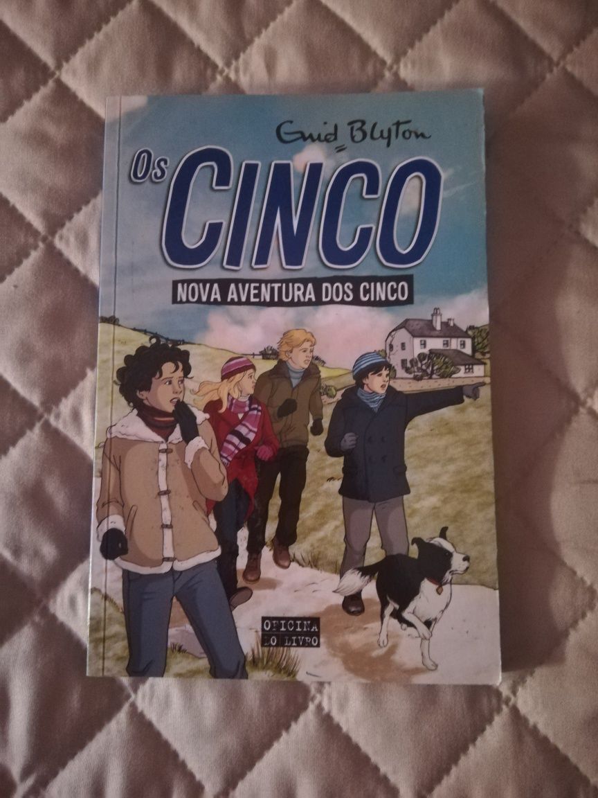 Livros " os cinco" - leya