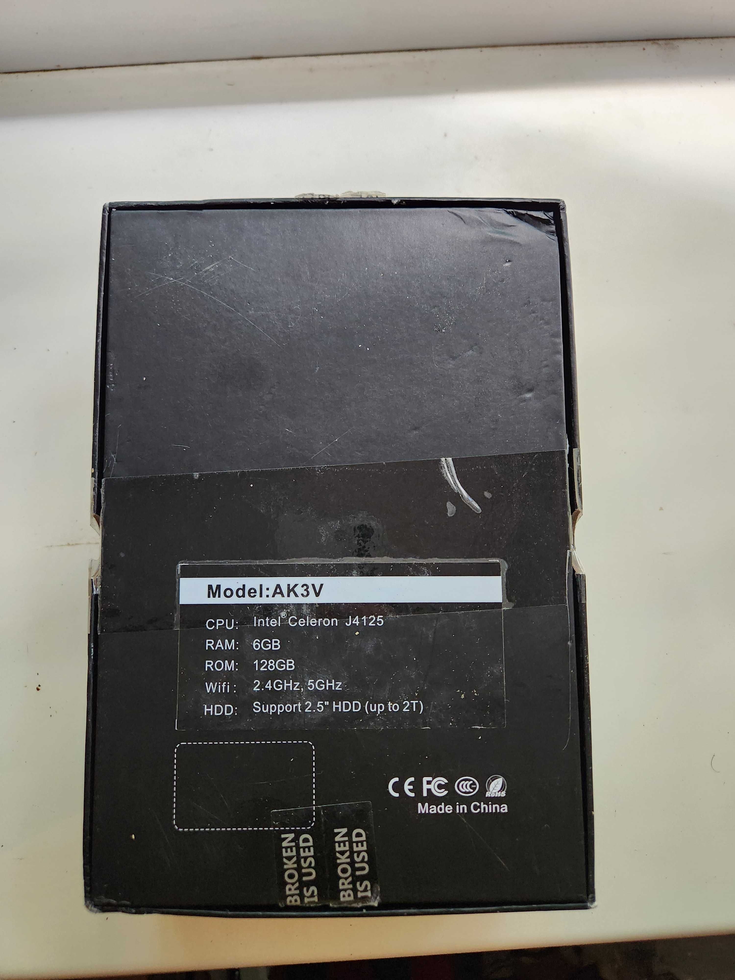 Міні-ПК (Неттоп) Terryza AK3V Intel J4125 6Gb\128Gb