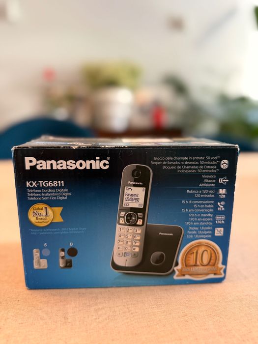 Telefone sem fio Panasonic KX-TG6811