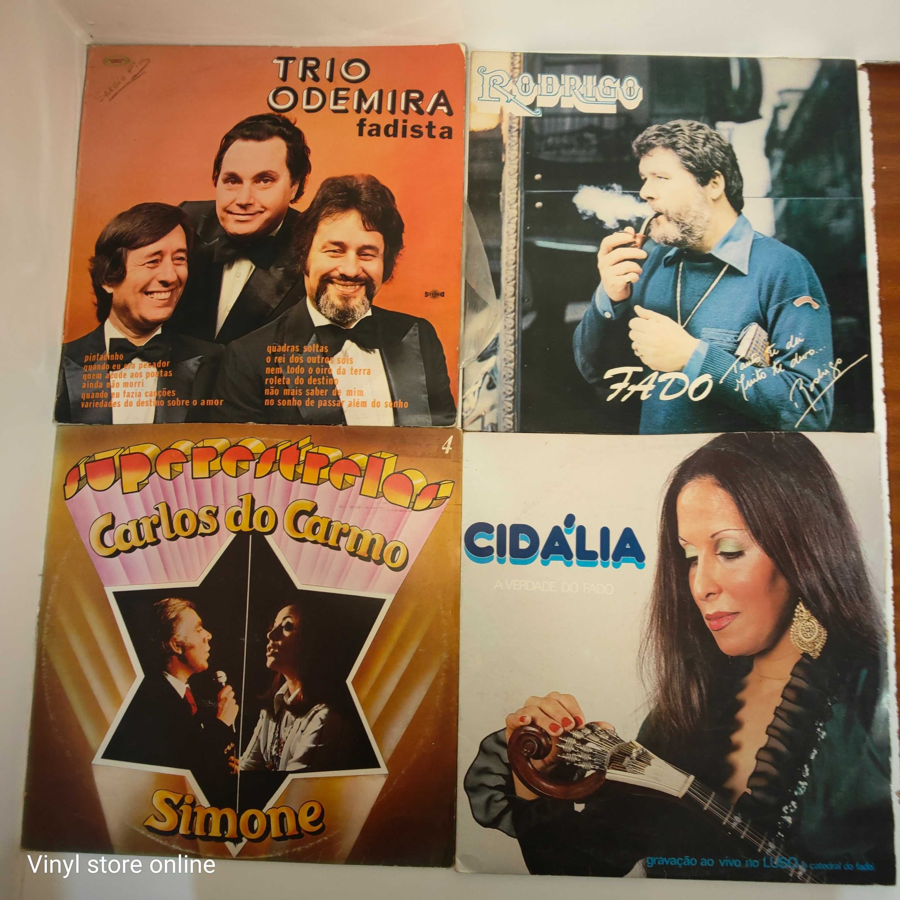 Lote LPs Diversos Artistas - Fados