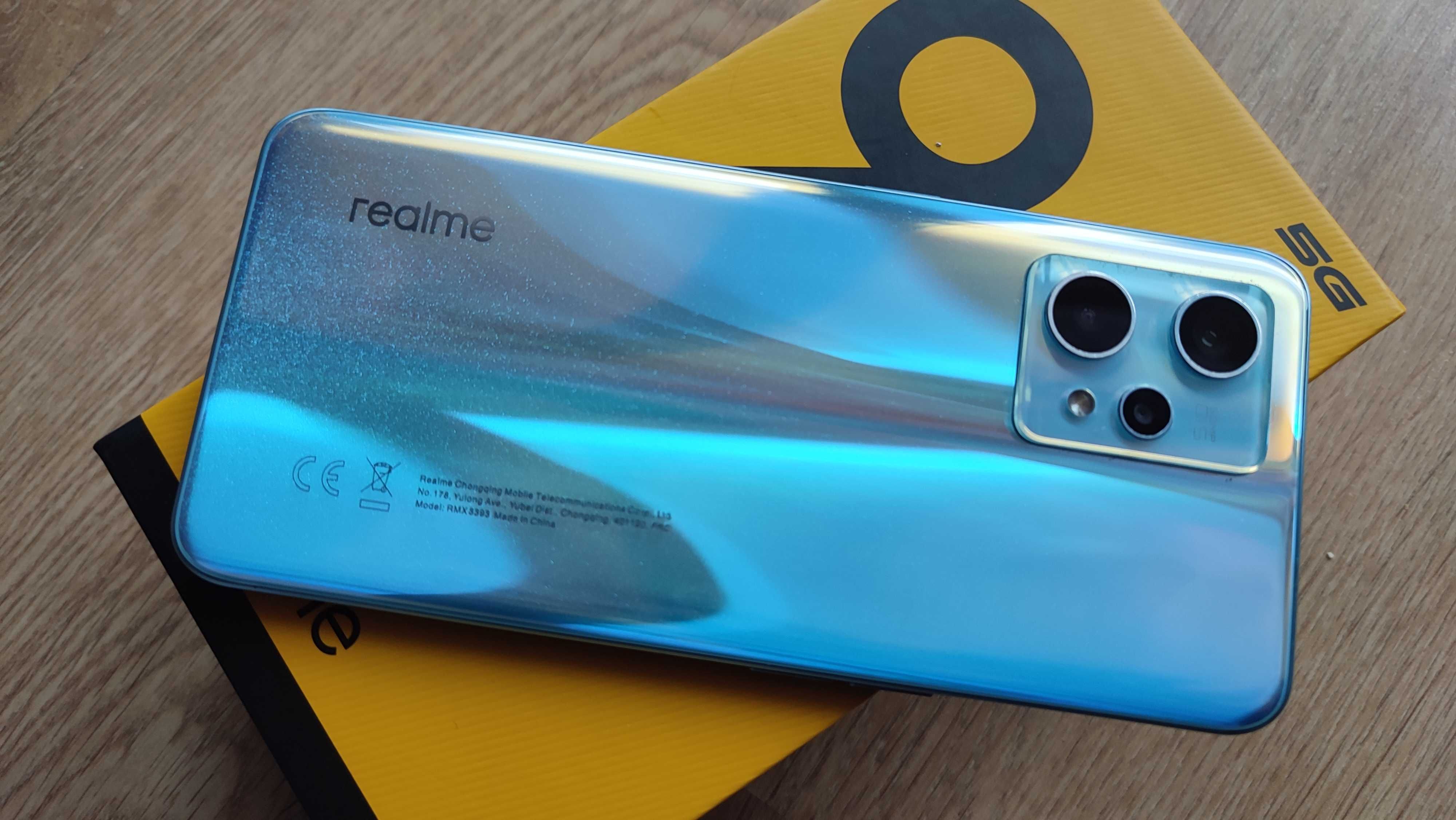 Smartfon Realme 9 Pro+  5G 6GB 128GB Niebieski , Jak Nowy!!!