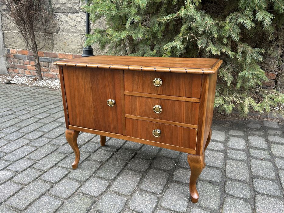 Stylowa Komoda Ludwikowska Szafka Ludwik Drzwi Szuflady Po Renowacji