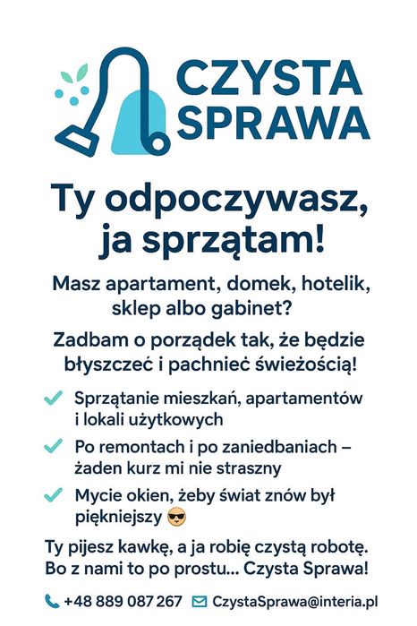 Sprzatanie , Czysta Sprawa