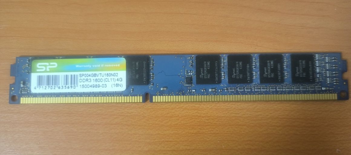 Оперативная память Silicon Power DDR3-1600 4096MB PC3-12800