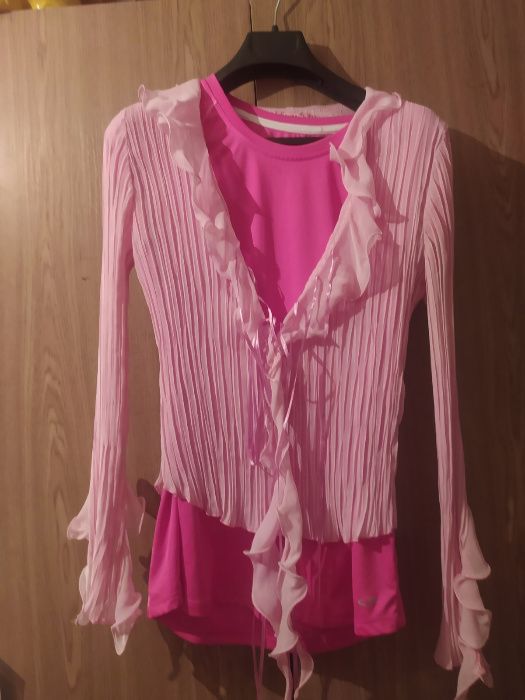 Блузка (блуза) розовая р.44-46 ТОЛЬКО ДОНЕЦК (300)