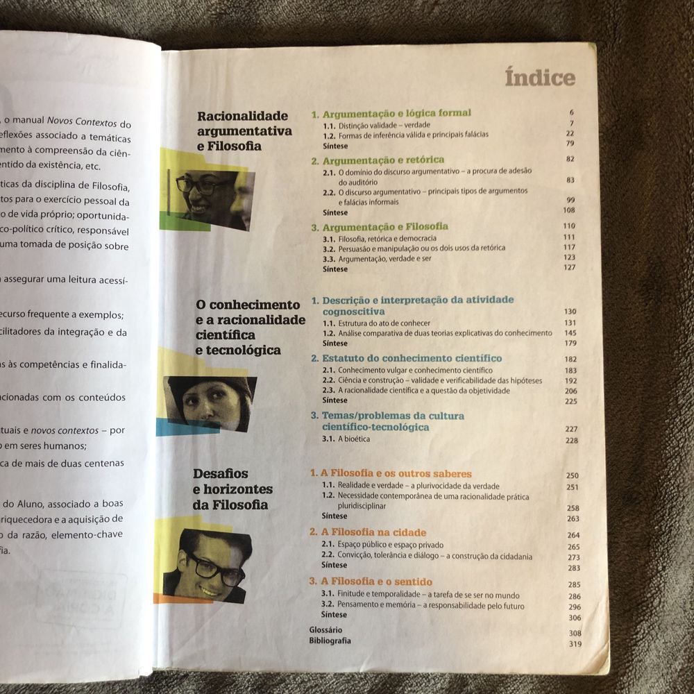 Manual de Filosofia 11º Novos Contextos