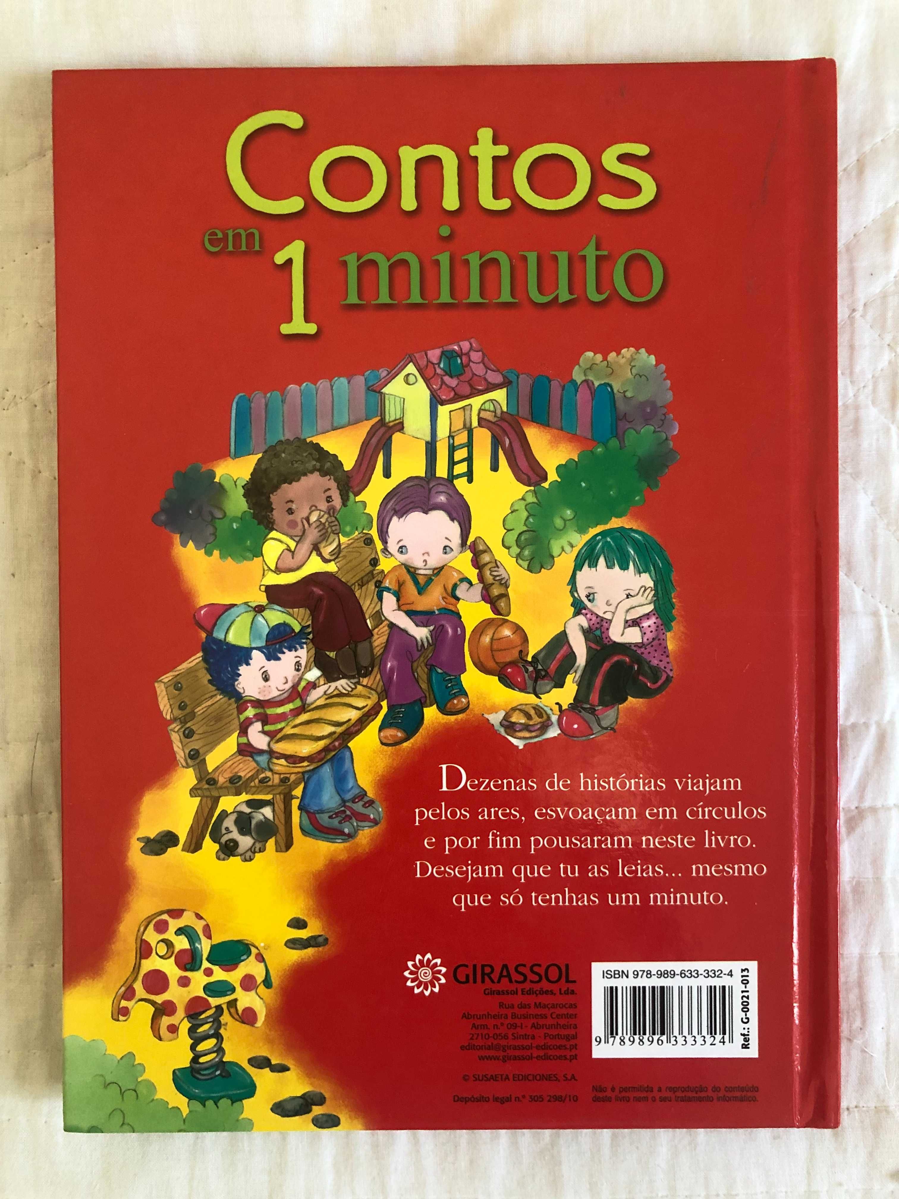 Livro "Contos em 1 Minuto"