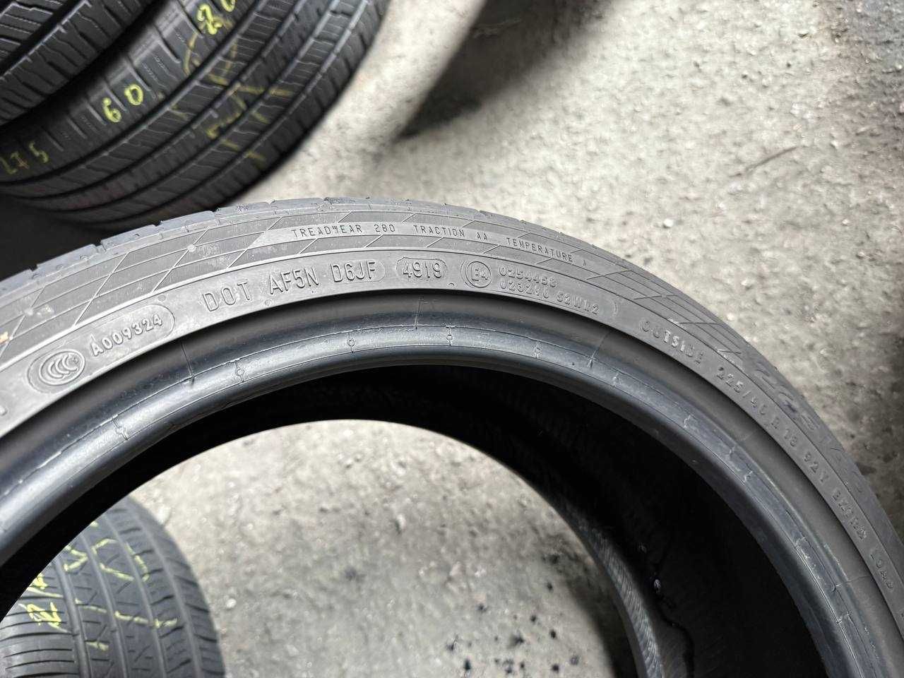 Шини літо 225/40/R18 Continental ContiSportContact 5