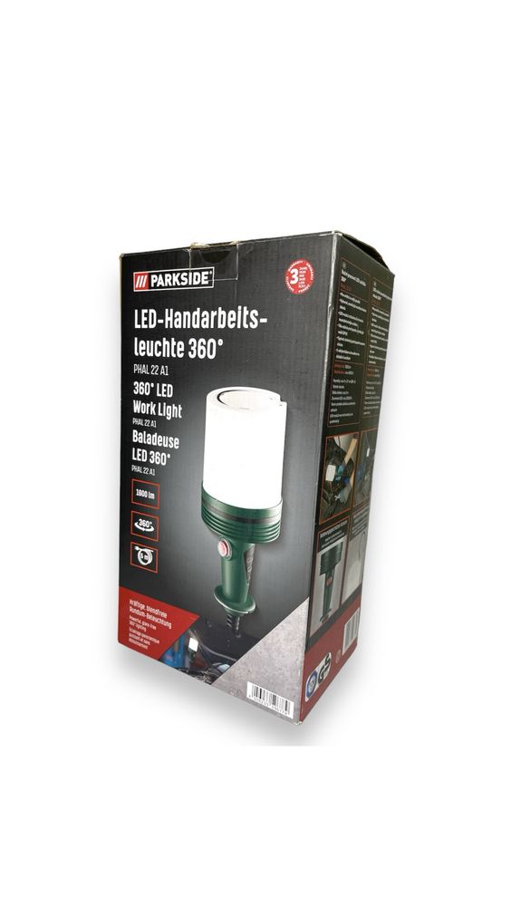 LED Фонарь-переноска гаражный/для СТО 360 градусов PARKSIDE SA-10059